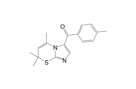 (4-methylphenyl)-(5,7,7-trimethylimidazo[2,3-b][1,3]thiazin-3-yl)methanone