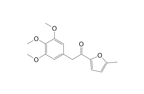 1-(5-Methyl-2-furanyl)-2-(3,4,5-trimethoxyphenyl)ethanone
