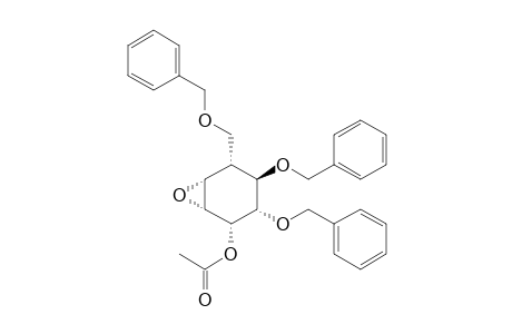 (1R,2S,3S,4S,5R,6R)-3-O-Acetyl-4,5-di-O-benzyl-6-benzyloxymethyl-1,2-epoxycyclohexane-3,4,5-triol