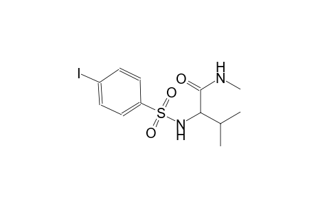 butanamide, 2-[[(4-iodophenyl)sulfonyl]amino]-N,3-dimethyl-