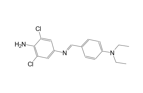 1,4-benzenediamine, 2,6-dichloro-N~4~-[(E)-[4-(diethylamino)phenyl]methylidene]-