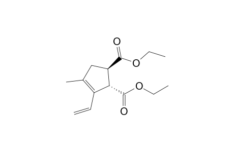 (1R,2S)-3-ethenyl-4-methylcyclopent-3-ene-1,2-dicarboxylic acid diethyl ester