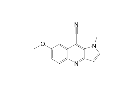 7-Methoxy-1-methyl-1H-pyrrolo[3,2-b]quinoline-9-carbonitrile