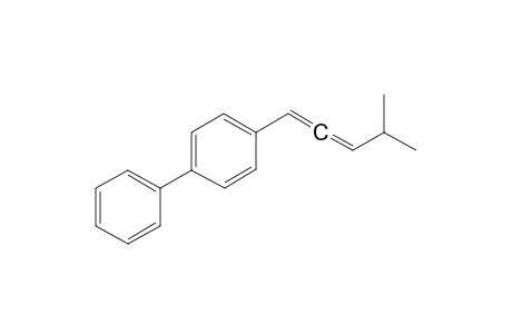 4-(4-Methylpenta-1,2-dien-1-yl)-1,1'-biphenyl