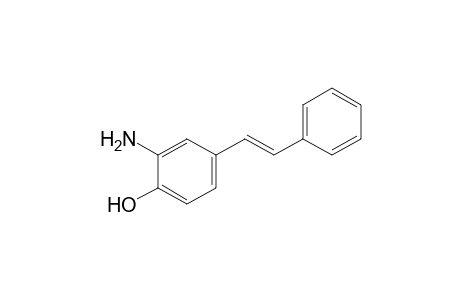 Phenol, 2-amino-4-[2-phenylethenyl]-
