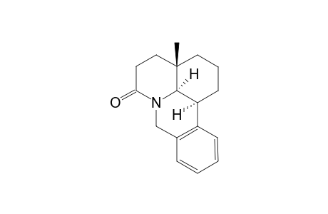 cis-9a-Methyldecahydroquinolino[1,8a,8-bc]isoquinoline-7-one