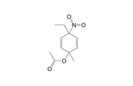 4-ETHYL-1-METHYL-4-NITRO-CYCLOHEXA-2,5-DIENYL-ACETATE;(DIASTEREOMER-A)