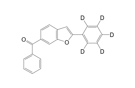 [2-(2,3,4,5,6-pentadeuteriophenyl)benzofuran-6-yl]-phenyl-methanone