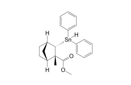 (1S,2S,3S,4R)-3-Methoxycarbonyl-3-methylbicyclo[2.2.1]heptan-2-yl(diphenyl)tin hydride