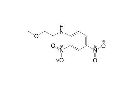 Benzenamine, N-(2-methoxyethyl)-2,4-dinitro-