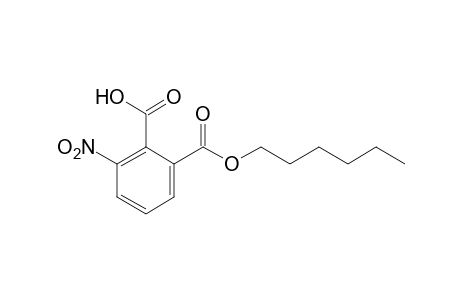3-nitrophthalic acid, 1-hexyl ester