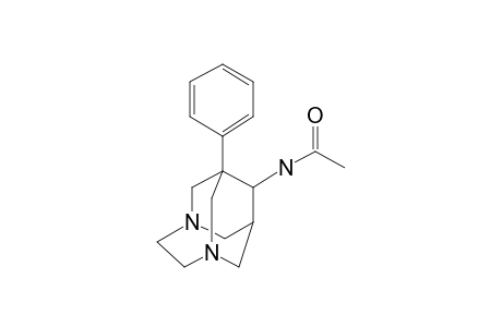 9-Acetamido-1-phenyl-3,6-diazahomoadamantane