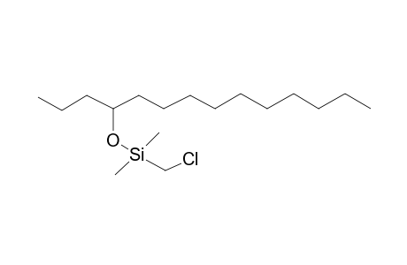 4-Dimethyl(chloromethyl)silyloxytetradecane