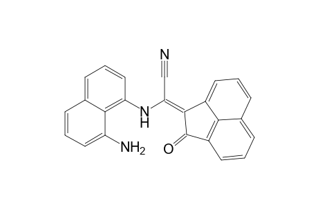(Z)-2-(8-aminonaphthalen-1-ylamino)-2-(2-oxoacenaphthylen-1(2H)-ylidene)acetonitrile