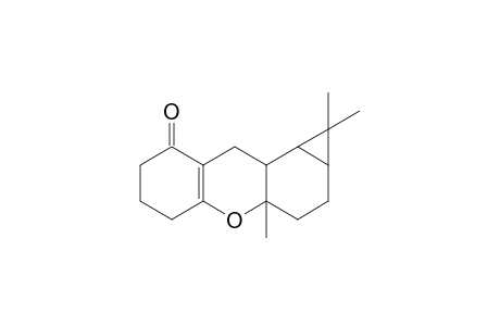 1,2-(Dimethylmethano)-4a-methyl-2,3,4,4a,5,6,7,8,9,9a-decahydro-1H-xanthen-8-one