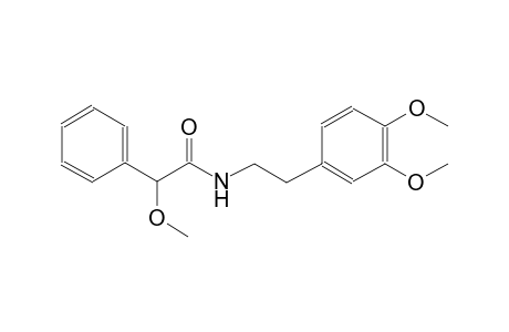 N-[2-(3,4-dimethoxyphenyl)ethyl]-2-methoxy-2-phenylacetamide