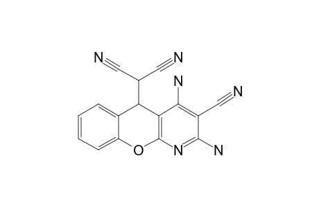 2-(2,4-DIAMINO-3-CYANO-[5H]-BENZOPYRANO-[2,3-B]-PYRIDIN-5-YL)-PROPANE-1,3-DINITRILE