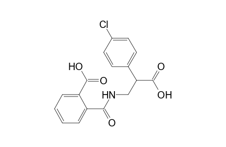 2-[(2-carboxy-2-(4-chlorophenyl))ethylcarbamoyl]benzoic acid
