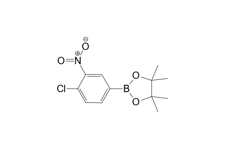 2-(4-Chloro-3-nitrophenyl)-4,4,5,5-tetramethyl-1,3,2-dioxaborolane