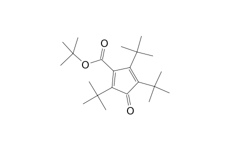 2,4,5-tri-tert-butyl-1-oxo-2,4-cyclopentadien-3-carbonsaure-tert-butylester