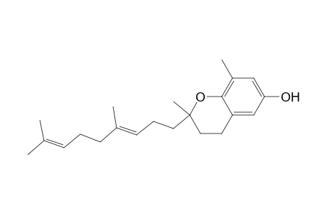 (-)-(E)-2,8-dimethyl-2-(4',8'-dimethyl-3',7'-nonadienyl)-3,4-dihydro-2H-1-benzopyran-6-ol
