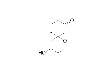 (4RS,6RS)-4-Hydroxy-1-oxa-7-thiadispiro[5.5]undecan-10-one