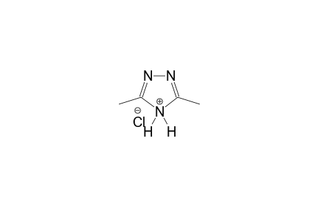 4H-1,2,4-triazolium, 3,5-dimethyl-, chloride