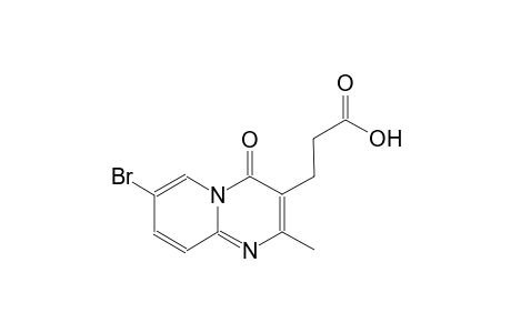 4H-pyrido[1,2-a]pyrimidine-3-propanoic acid, 7-bromo-2-methyl-4-oxo-