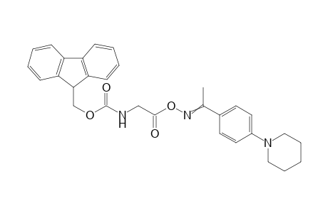 [1-[4-(1-piperidyl)phenyl]ethylideneamino] 2-(9H-fluoren-9-ylmethoxycarbonylamino)acetate