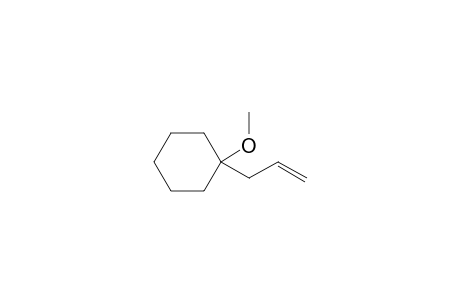 Cyclohexane, 1-methoxy-1-(2-propenyl)-
