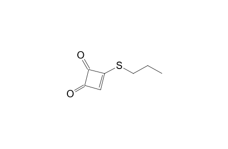 3-Propylthio-3-cyclobuten-1,2-dione