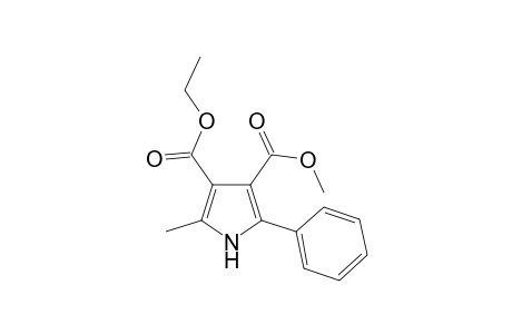 3-Ethyl 4-methyl 2-methyl-5-phenyl-1H-pyrrole-3,4-dicarboxylate