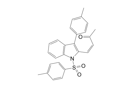 (Z)-4-[3-(4-Methylphenyl)-1-tosyl-1H-indol-2-yl]but-3-en-2-one