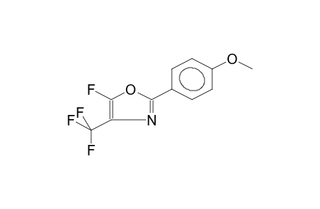 5-FLUORO-2-(4-METHOXYPHENYL)-4-TRIFLUOROMETHYLOXAZOLE