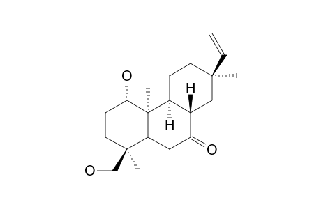 1.alpha.,18-Dihydroxy-7-oxo-9,13-epi-ent-pimara-15-ene