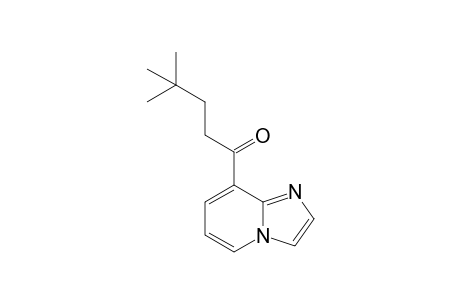 1-(8-imidazo[1,2-a]pyridinyl)-4,4-dimethyl-1-pentanone