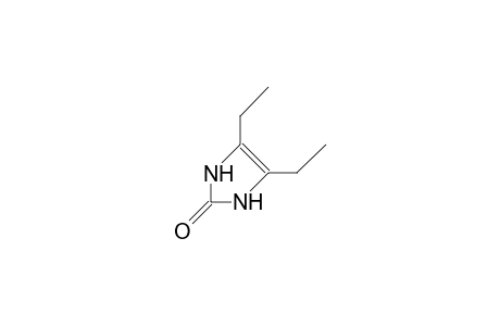 4,5-Diethyl-4-imidazolin-2-one