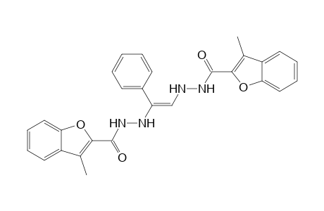 (Z)-1,2-Di[(3-methylbenzofuran-2-carbohydrazido)]-1-(phenyl)ethene