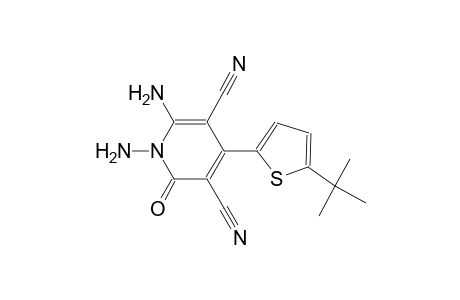 3,5-pyridinedicarbonitrile, 1,6-diamino-4-[5-(1,1-dimethylethyl)-2-thienyl]-1,2-dihydro-2-oxo-