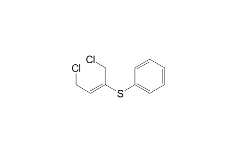 Benzene, [[3-chloro-1-(chloromethyl)-1-propenyl]thio]-, (E)-