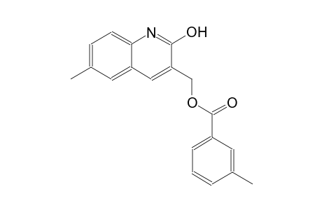 (2-hydroxy-6-methyl-3-quinolinyl)methyl 3-methylbenzoate