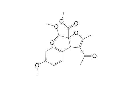 Dimethyl 4-Acetyl-3-(4-methoxyphenyl)-5-methylfuran-2,2(3H)-dicarboxylate