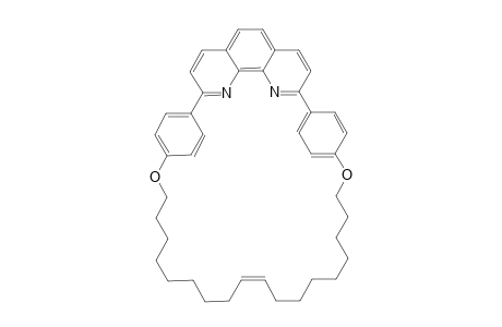 4,23-Dioxa-1,3(1,4)-dibenzena-2(2,9)-1,10-phenanthrolina-cyclotricosaphan-11-ene