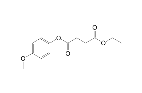 Succinic acid, ethyl 4-methoxyphenyl ester