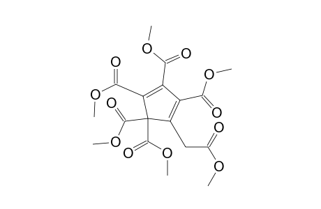 2,3,4,5,5-Pentakis(methoxycarbonyl)cyclopentadien-1-yl-acetic acid-methylester
