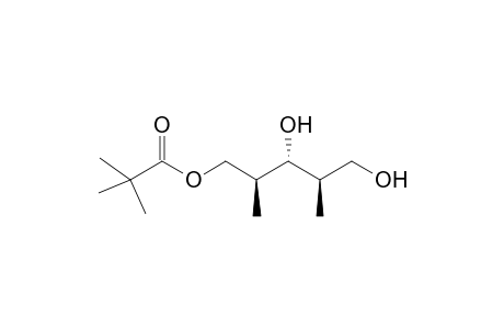 (2S*,3R*,4R*)-3,5-Dihydroxy-2,4-dimethylpentyl 2,2-dimethylpropanoate