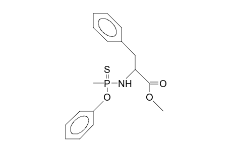 N-(Methyl-phenoxy-phosphinothioyl)-L-phenylalanine methyl ester