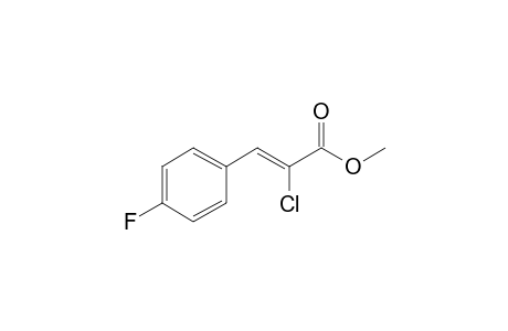 (Z)-Methyl 2-Chloro-3-(4-fluorophenyl)acrylate