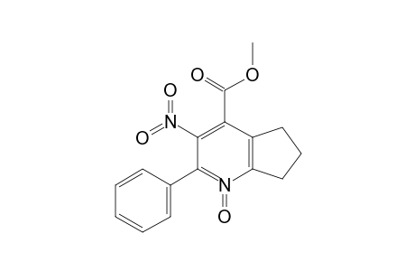 6,7-DIHYDRO-4-(METHOXYCARBONYL)-3-NITRO-2-PHENYL-5H-CYCLOPENTA-[B]-PYRIDINE-1-OXIDE