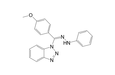 1-p-Methoxybenzoylbenzotriazole phenylhydrazone